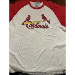 St. Louis Cardinals Short Sleeve Shirt Stitches Brand Size XXLarge 2X